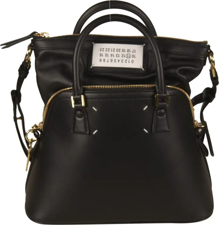 Top Zip Smooth Tote