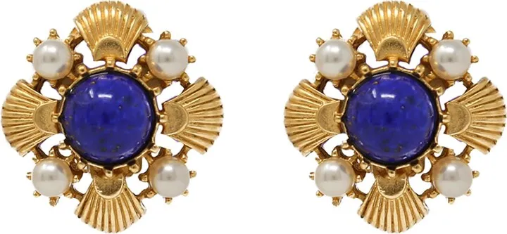 Stone Clip-On Earrings