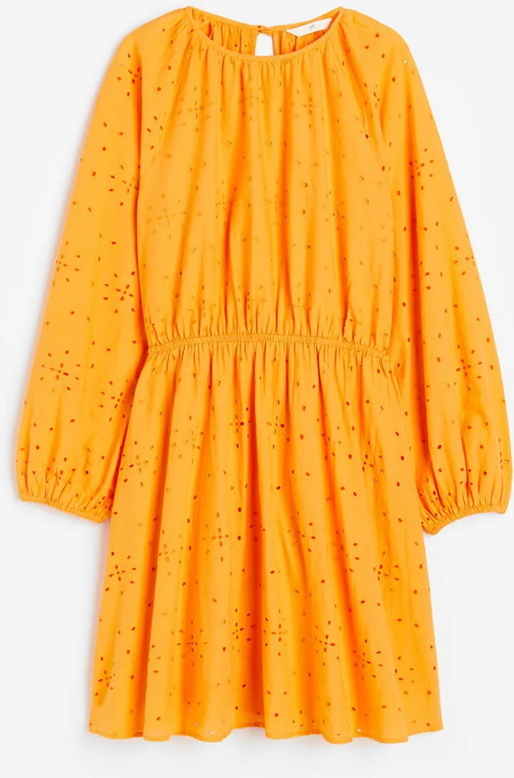 Eyelet Embroidery Dress
