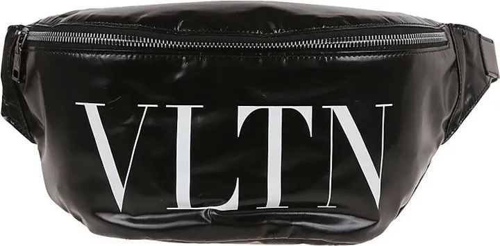 Valentino VLTN Logo Printed Belt Bag
