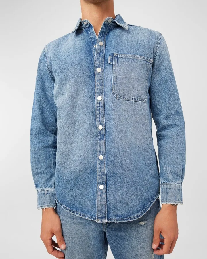 Men's Hudson Perry Denim Sport Shirt