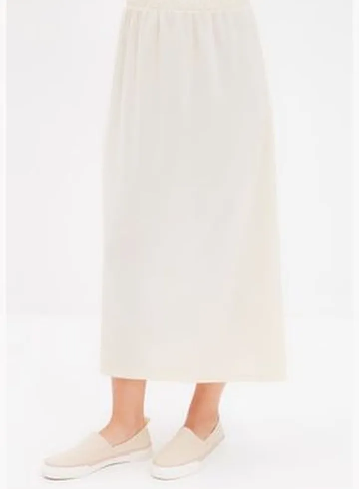 Skinny Knitted Lining Skirt TCTAW22EE0018