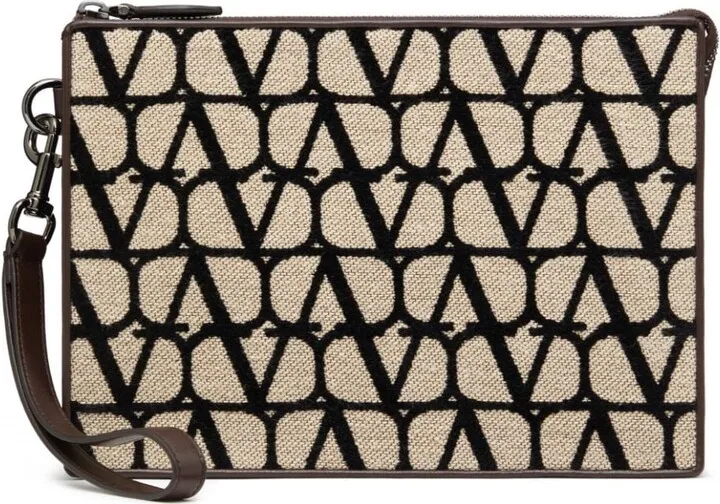 Toile Iconographe clutch bag