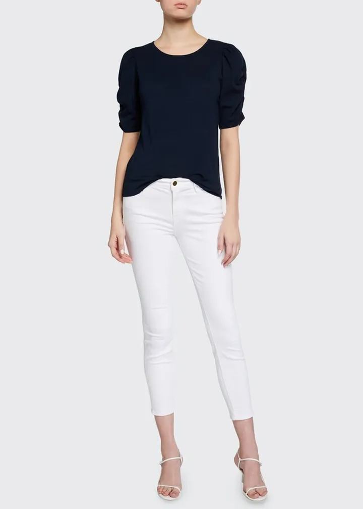 Le Color Cropped Skinny Jeans