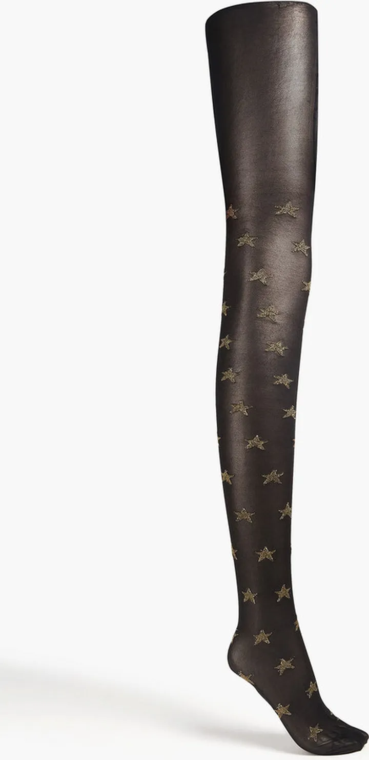 Metallic tights