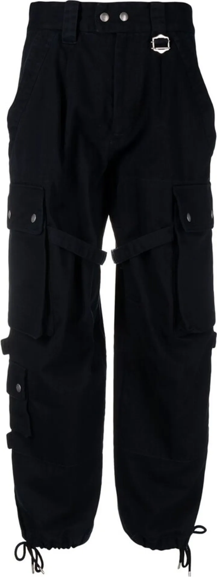 Straight-Leg Cargo Trousers
