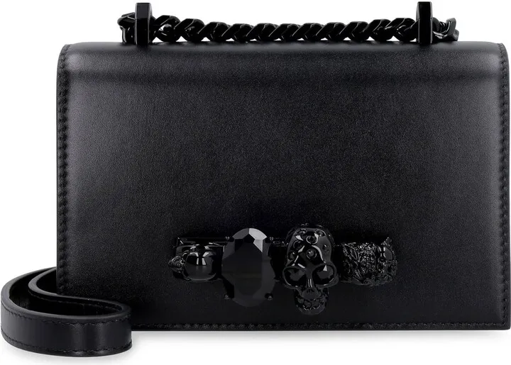 Alexander McQueen Mini Embellished Satchel Bag