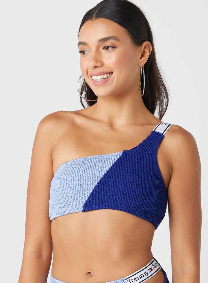 Color Block Bikini Top