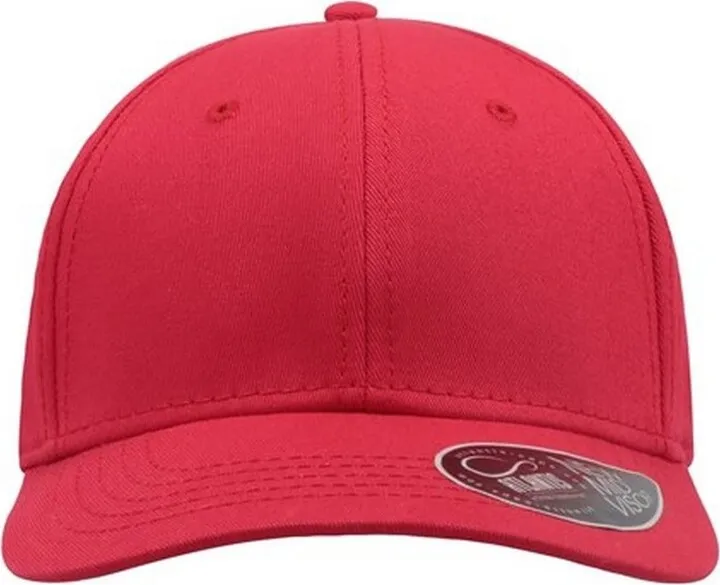Atlantis Unisex Adult Pitcher Flexible Baseball Cap - Red