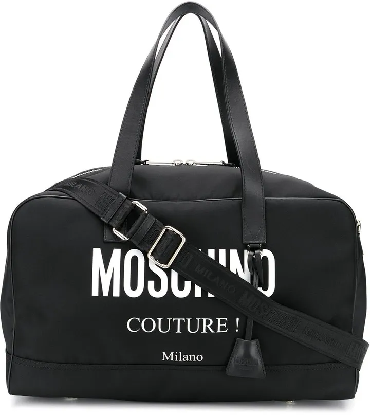 Logo-Print Holdall