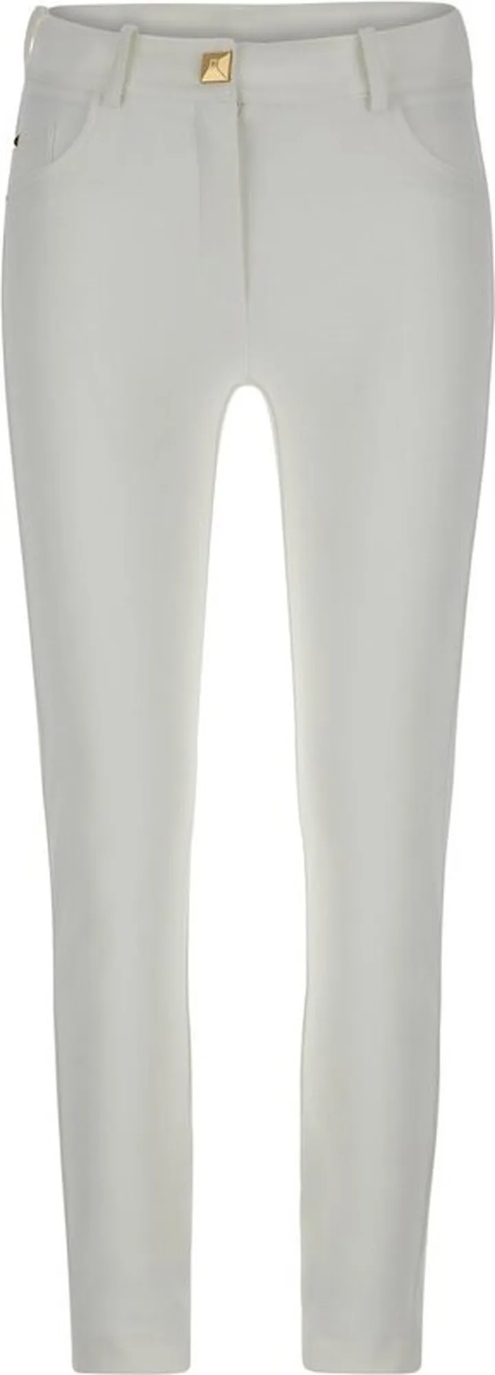 Elisabetta Franchi Low-Rise Slim-Cut Cropped Trousers