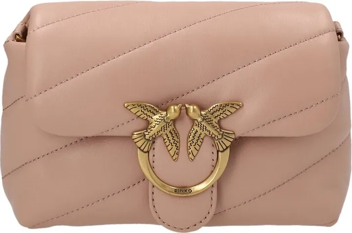 Pinko Love Baby Puff Maxi Chained Crossbody Bag
