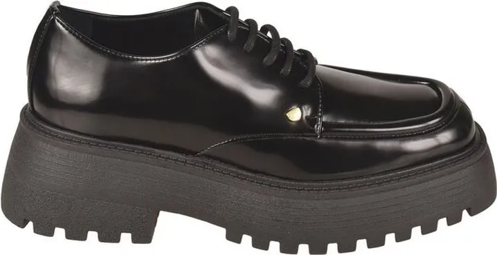 Chiara Ferragni Squared-Toe Lace-Up Brogues