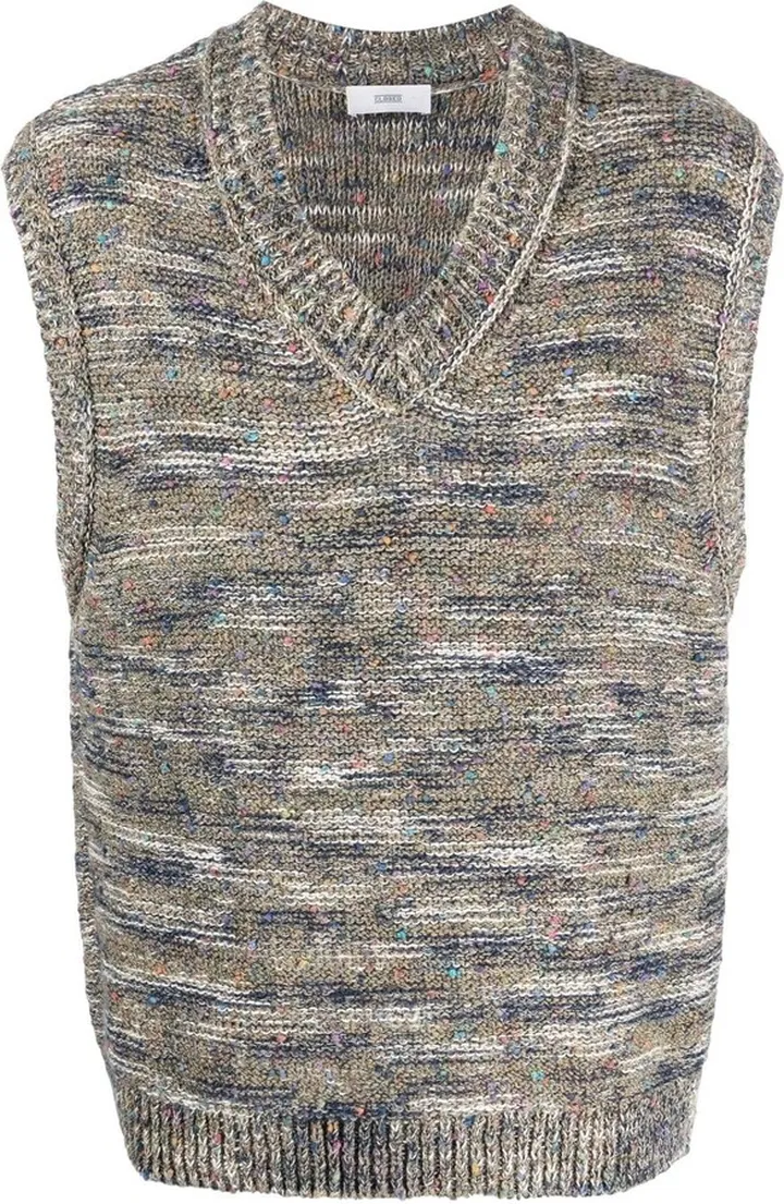 Sleeveless Knitted Sweater