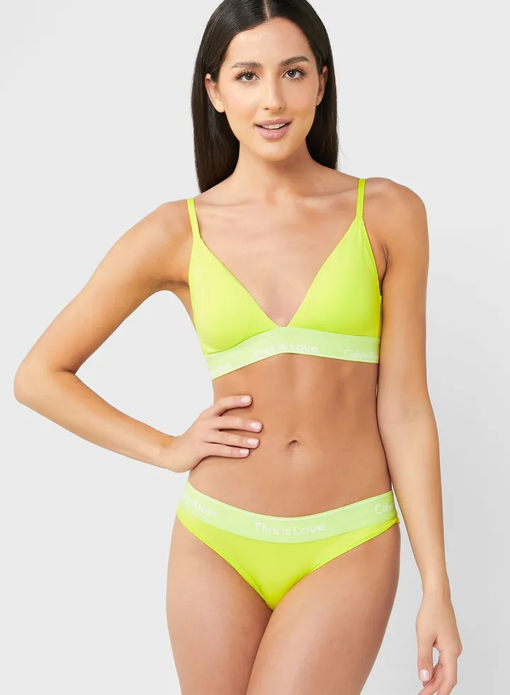 Logo Band Bikini Bottom