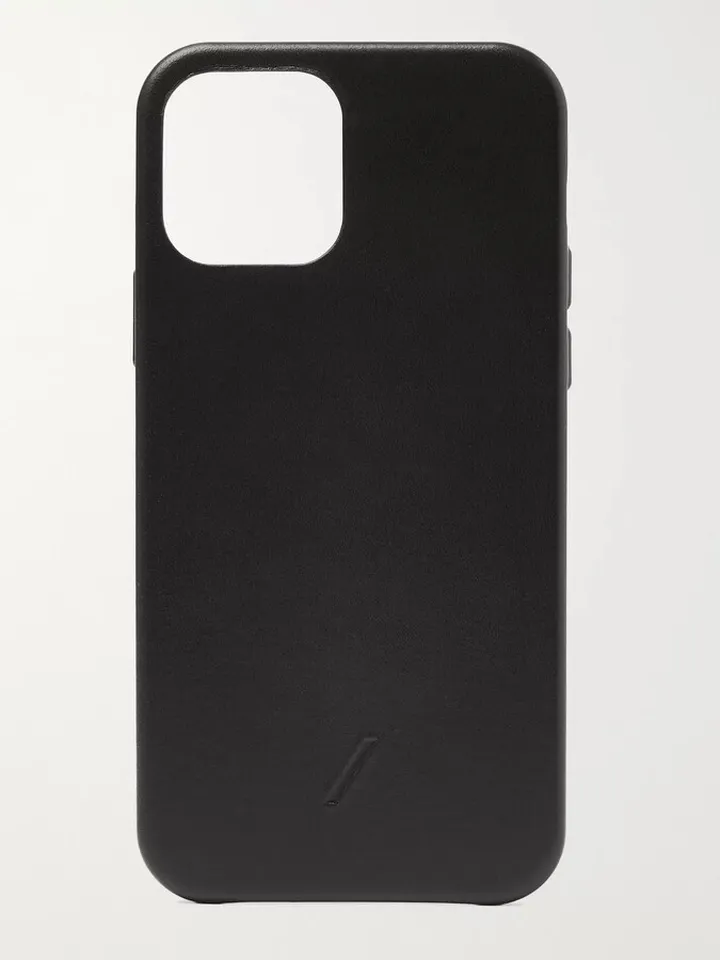 Clic Classic Leather iPhone 12 Case