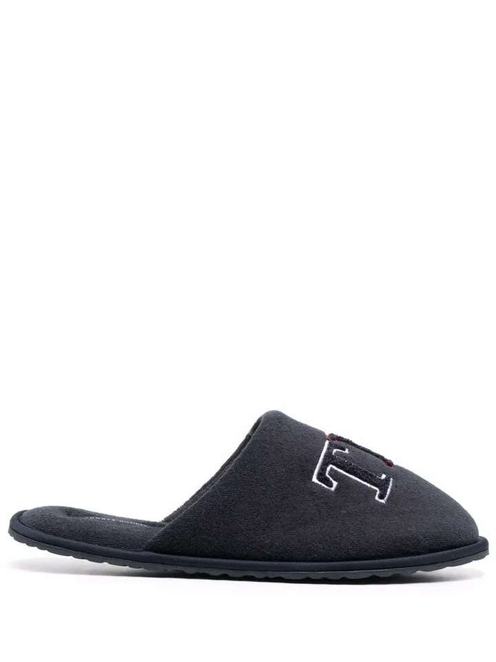 Towelling home slippers