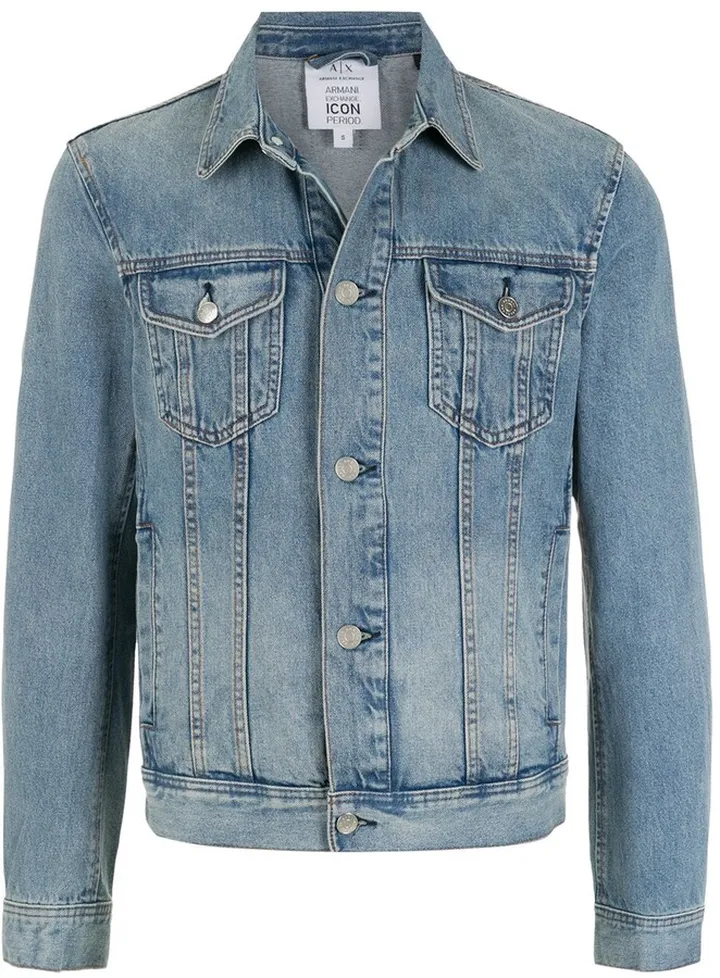 Denim Buttoned Jacket