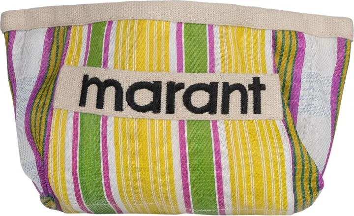 Logo Detail Stripe Tote