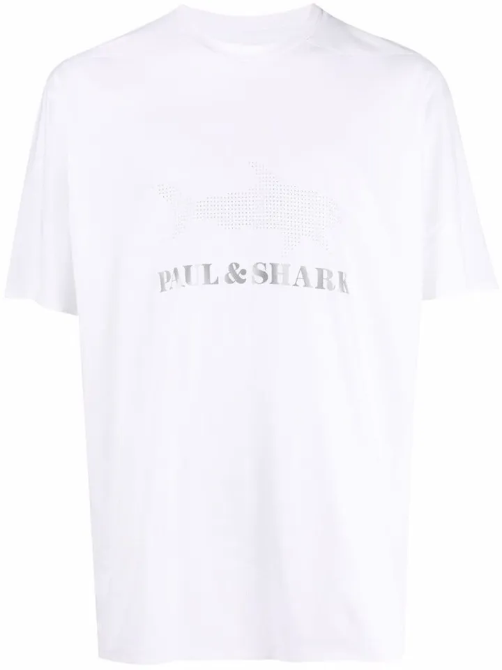 logo-print T-shirt
