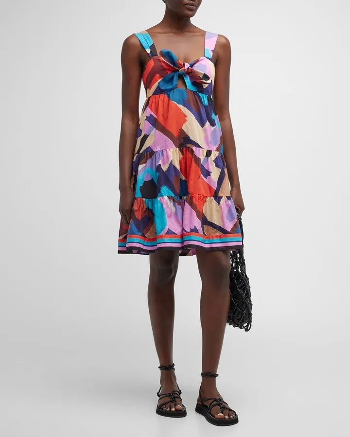 Malaga Knot Mini Dress