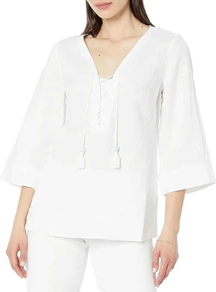 Tommy Bahama Coastalina Tunic (White) Women's Clothing