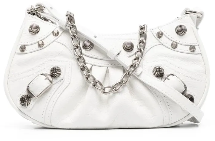 mini Le Cagole embossed shoulder bag