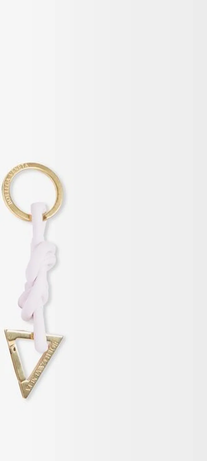 Knot Leather Key Ring