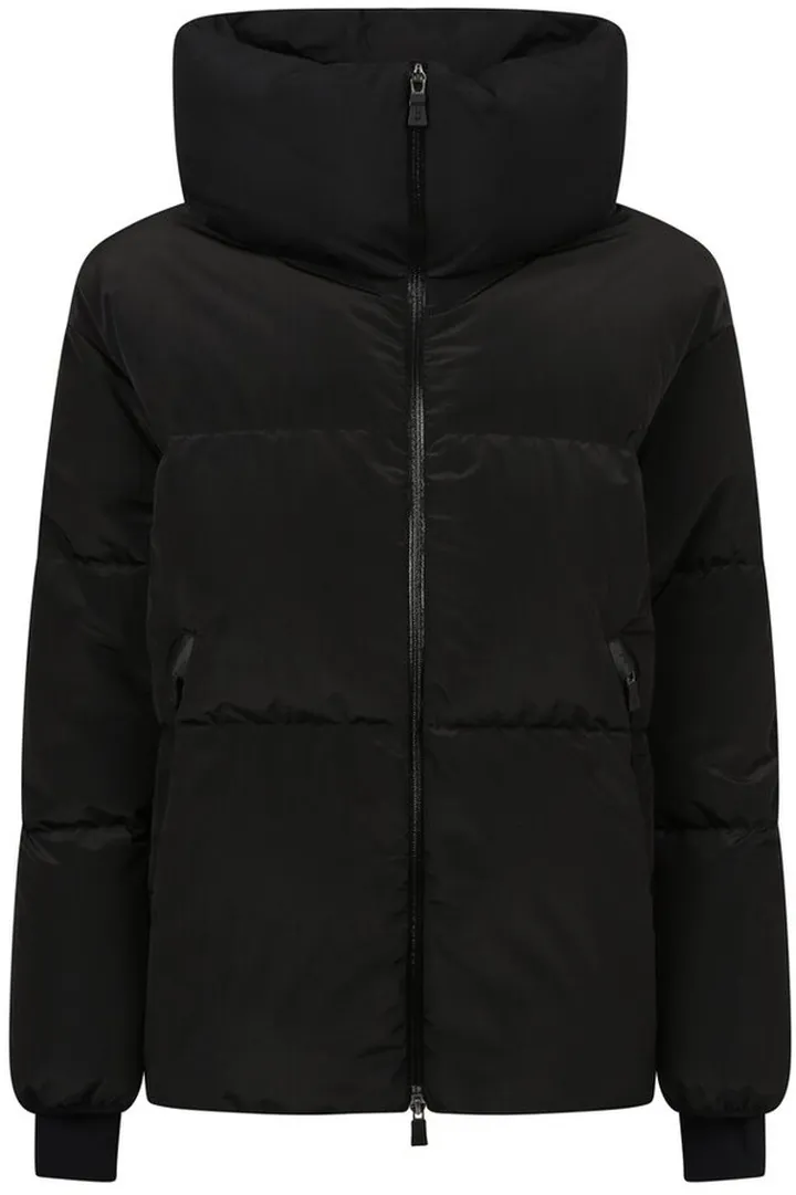 Herno Hooded Cropped Puffer Jacket