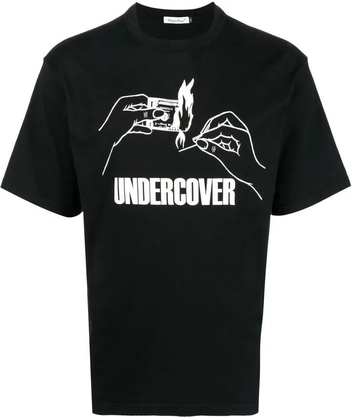 graphic-print cotton T-shirt