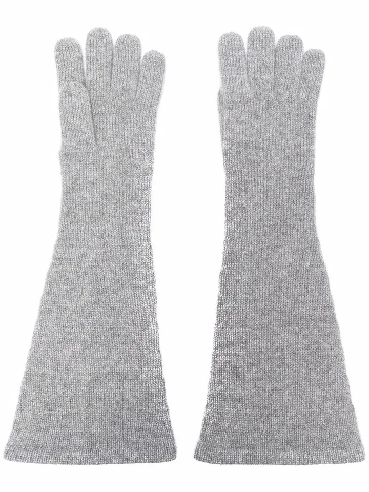 Long Knit Gloves