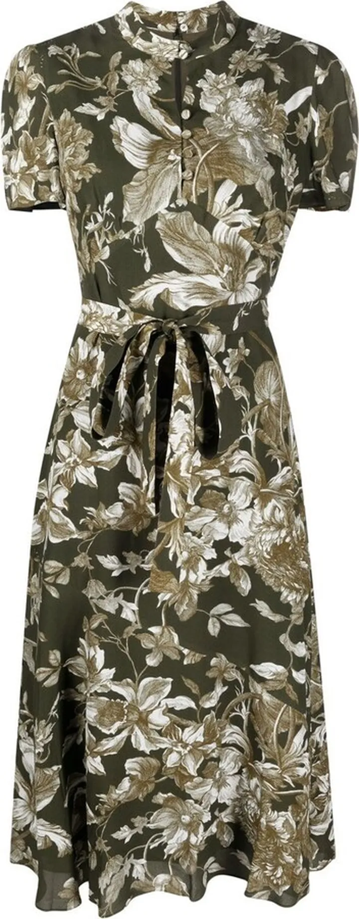Laurea floral-print midi dress