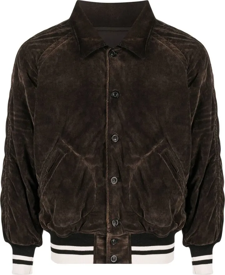 Quilted Bomber Jacket