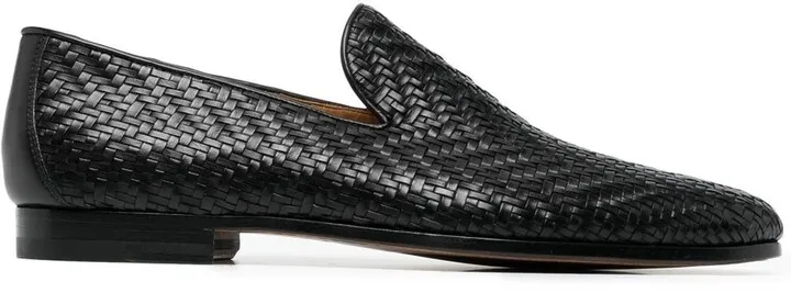 Interwoven Leather Loafers