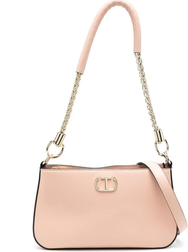 Logo-Plaque Crossbody Bag