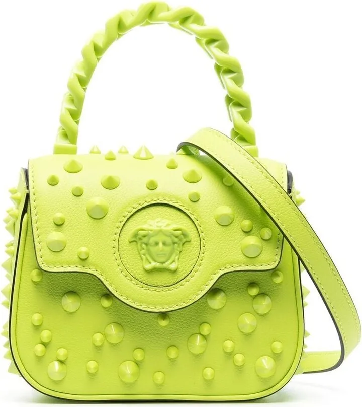 La Medusa studded mini bag