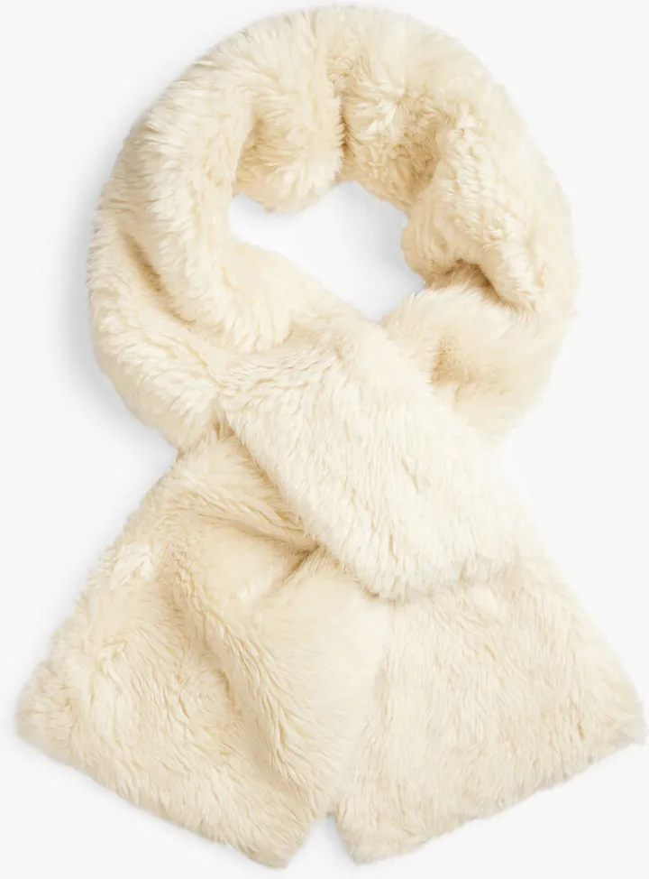 Jayla faux shearling scarf