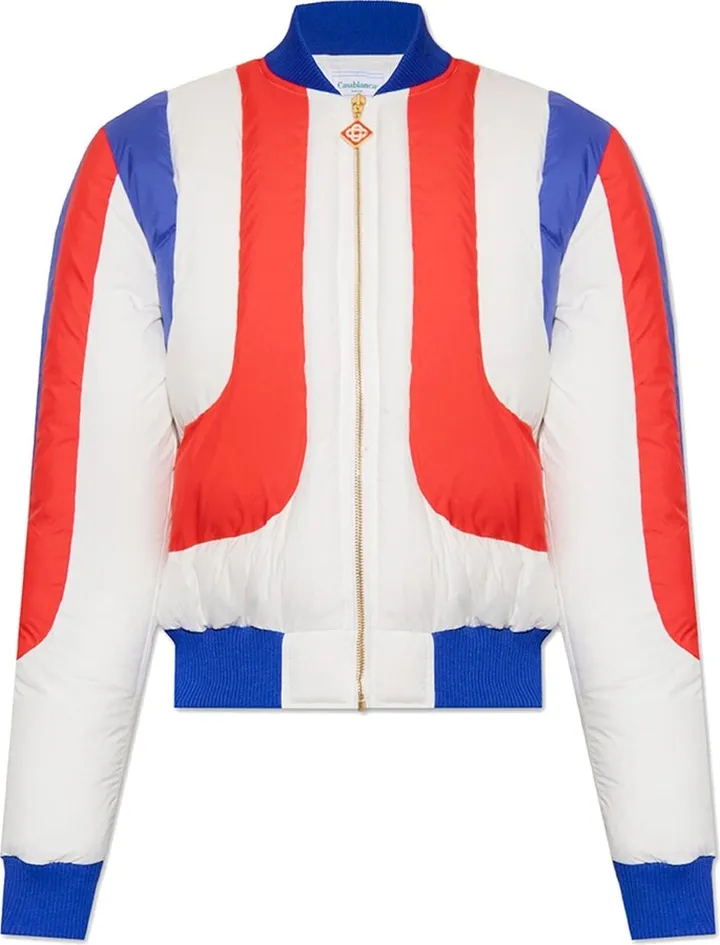 Quilted Bomber Jacket