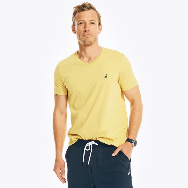 Premium Cotton V-Neck T-Shirt