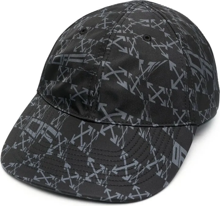 Arrows-print baseball cap