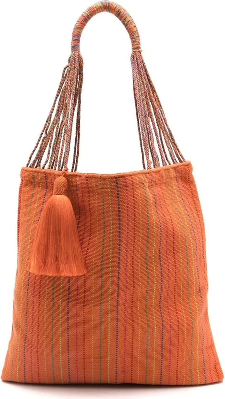 Bianca tassel-detail shoulder bag