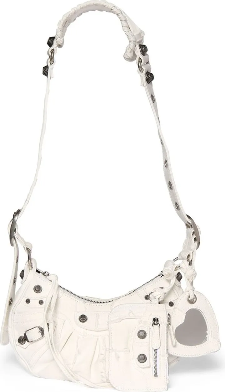XS Le Cagole denim shoulder bag