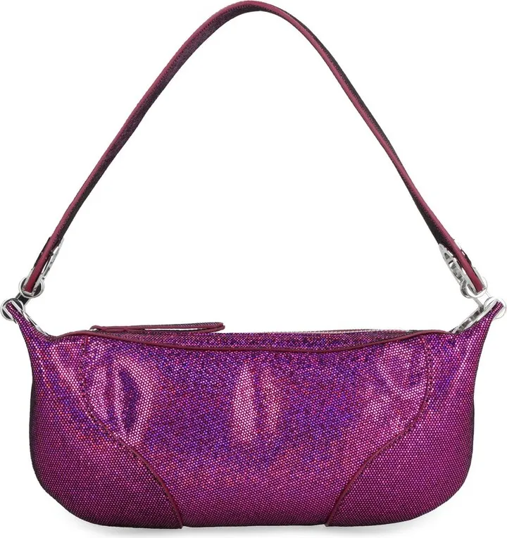 By Far Zip-Up Mini Shoulder Bag