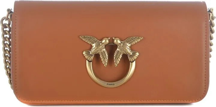 Pinko Logo-Plaque Crossbody Bag