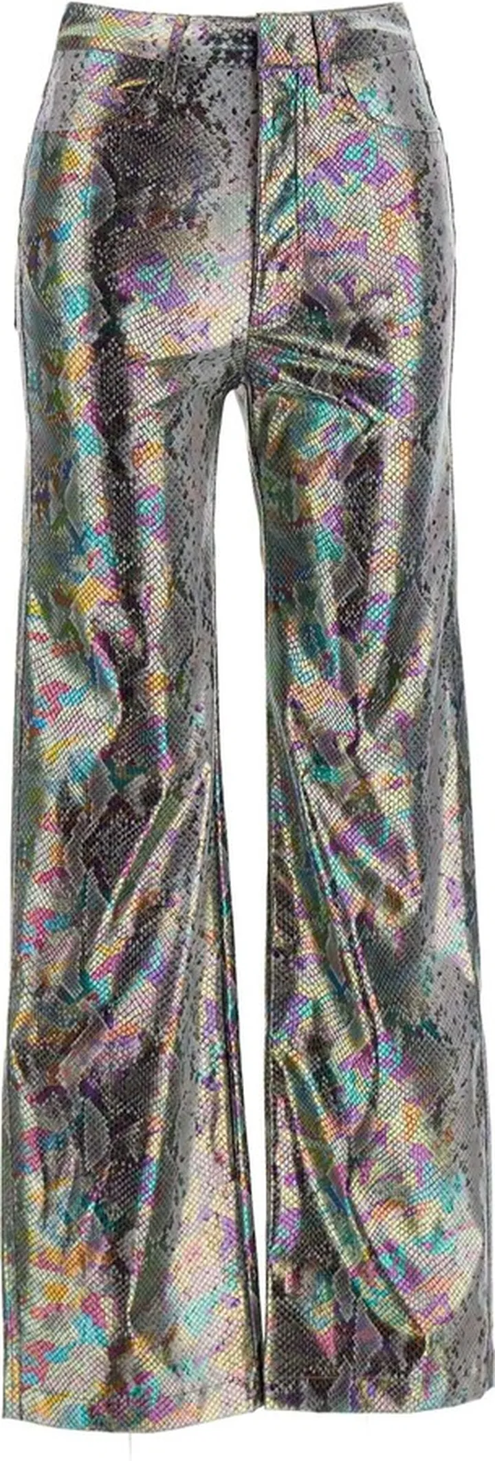 'snake Pu Straight' Pants
