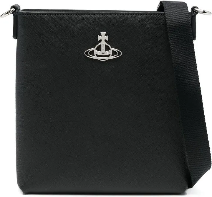 Logo-Plaque Crossbody Bag
