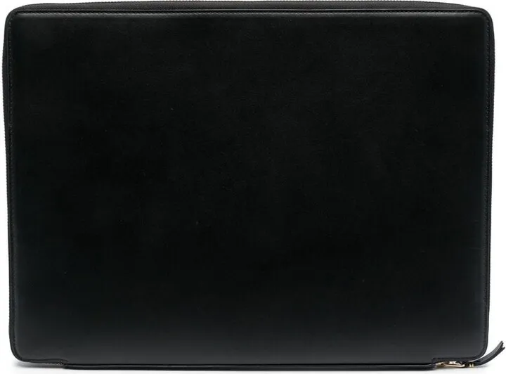 Leather Zipped Briefcase