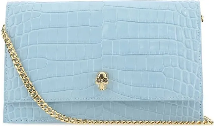 Alexander McQueen Small Skull Plaque Shoulder Bag