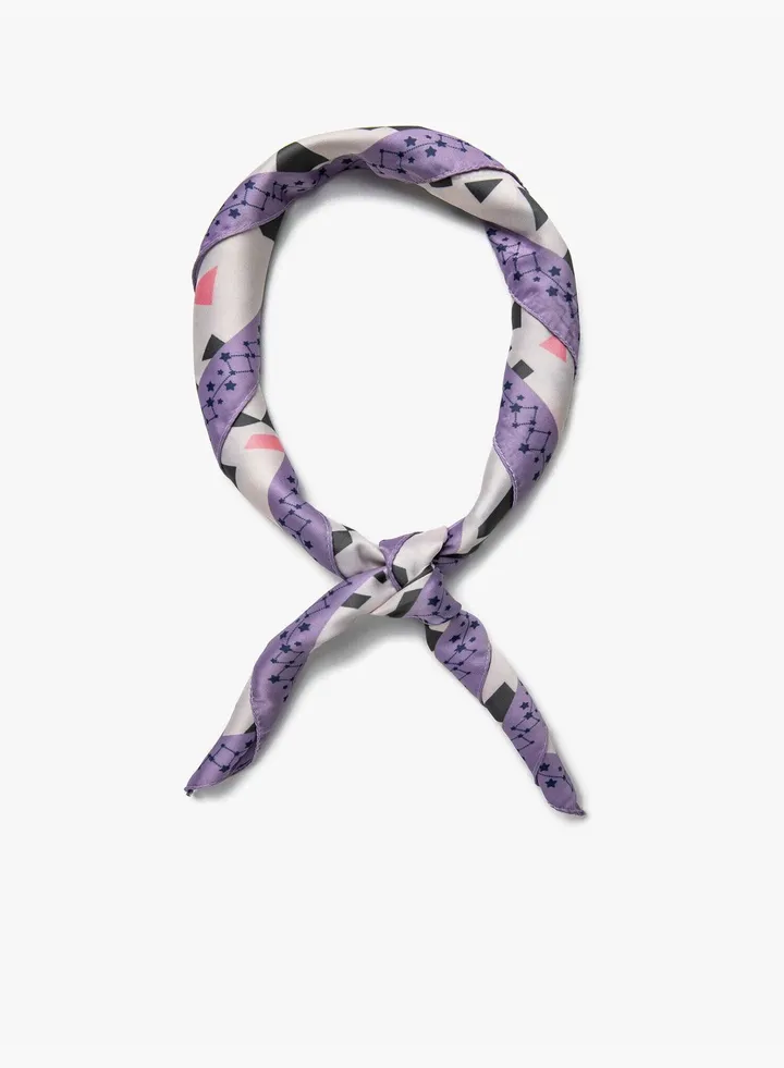 Horoscope Printed Shawl