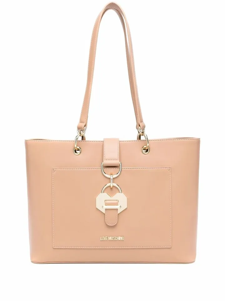 Heart Plaque Tote Bag